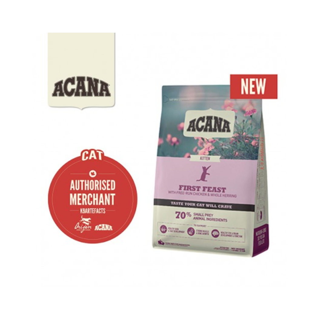 Acana First Feast Dry Kitten Food 1.8kg-Acana-Catsmart-express