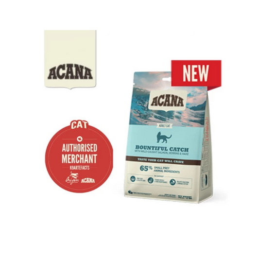Acana Bountiful Catch Dry Cat Food 4.5kg-Acana-Catsmart-express