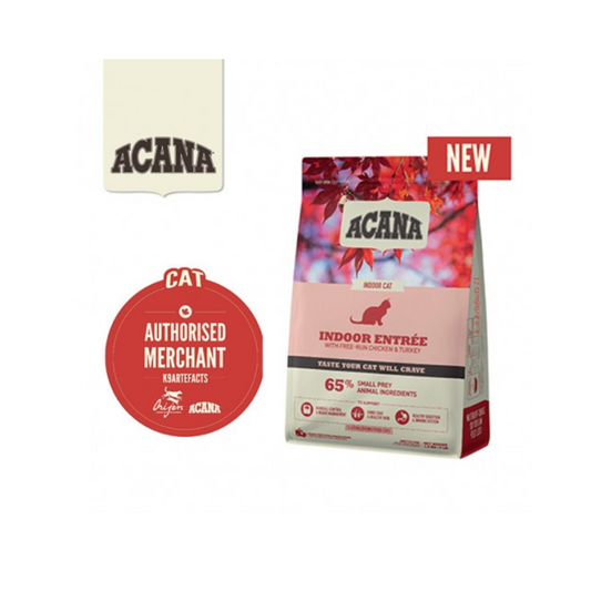 Acana Indoor Entree Dry Cat Food 1.8kg-Acana-Catsmart-express