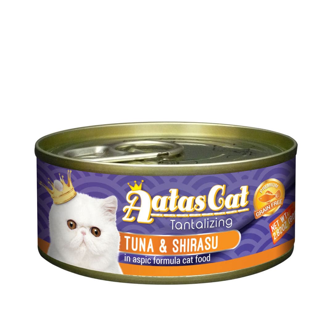 Aatas Cat Tantalizing Tuna & Shirasu 80g-Aatas Cat-Catsmart-express