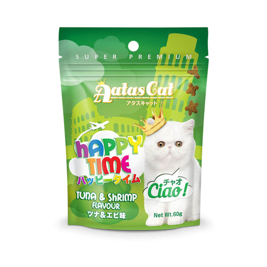 Aatas Cat Happy Time Ciao Tuna & Shrimp 60g (4 Packs)-Aatas Cat-Catsmart-express