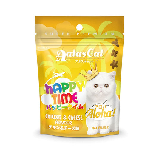 Aatas Cat Happy Time Aloha Chicken & Cheese 60g-Aatas Cat-Catsmart-express