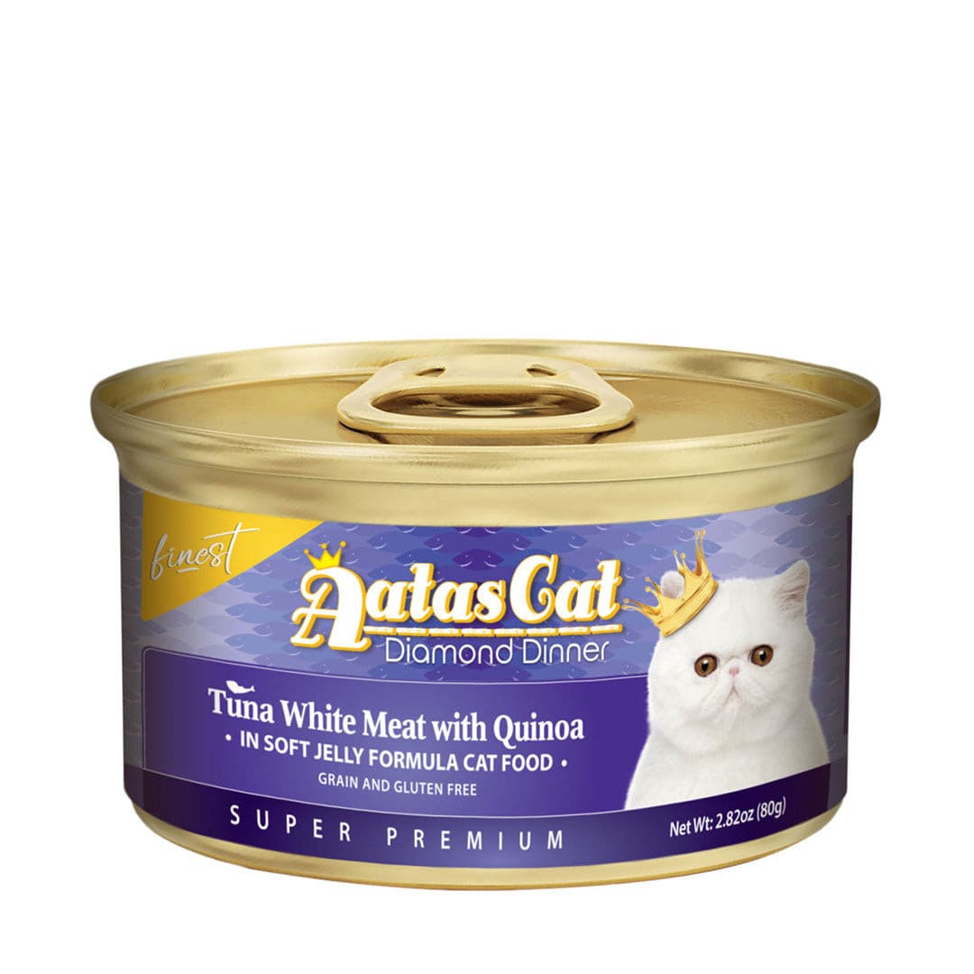 Aatas Cat Finest Diamond Dinner Tuna with Quinoa in Soft Jelly 80g-Aatas Cat-Catsmart-express