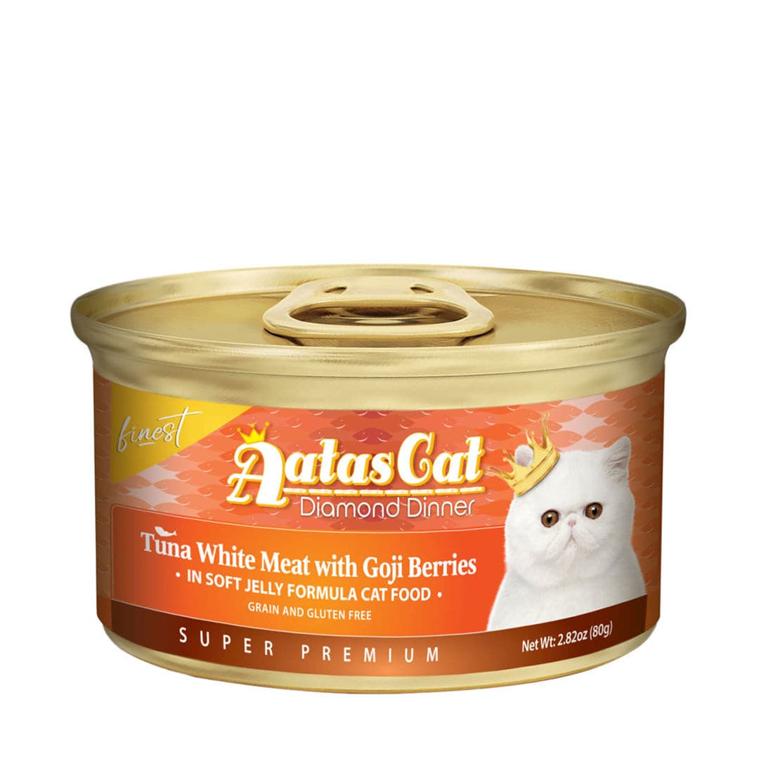 Aatas Cat Finest Diamond Dinner Tuna with Goji in Soft Jelly 80g-Aatas Cat-Catsmart-express