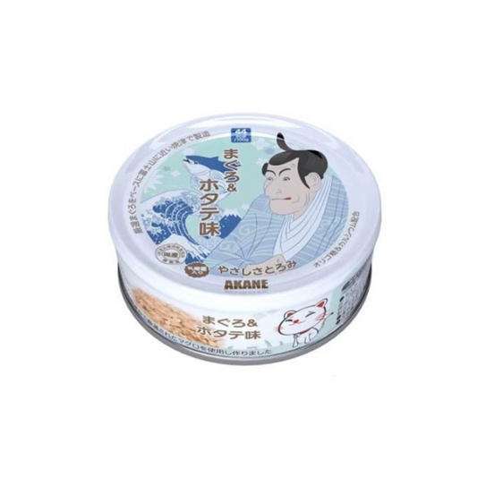 Akane Tuna & Scallop in Thick Gravy 75g Carton (12 Cans)-Akane-Catsmart-express
