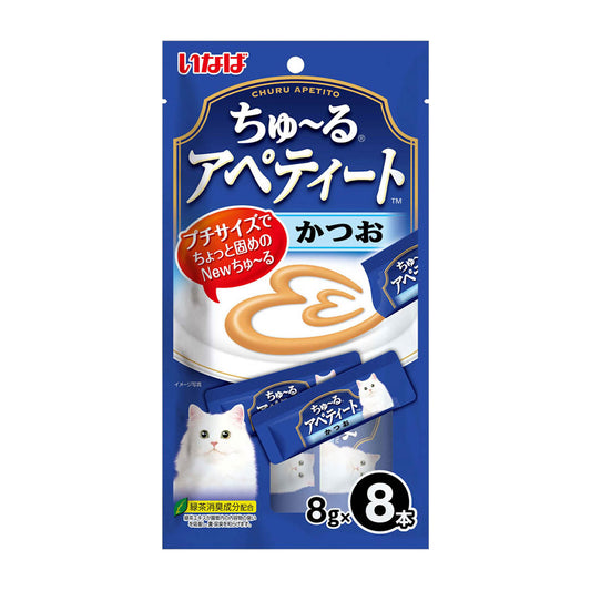 Ciao Churu Apetito Bonito with Mini Creamy Cat Treats 8g x 8pcs (3 Packs)-Ciao-Catsmart-express