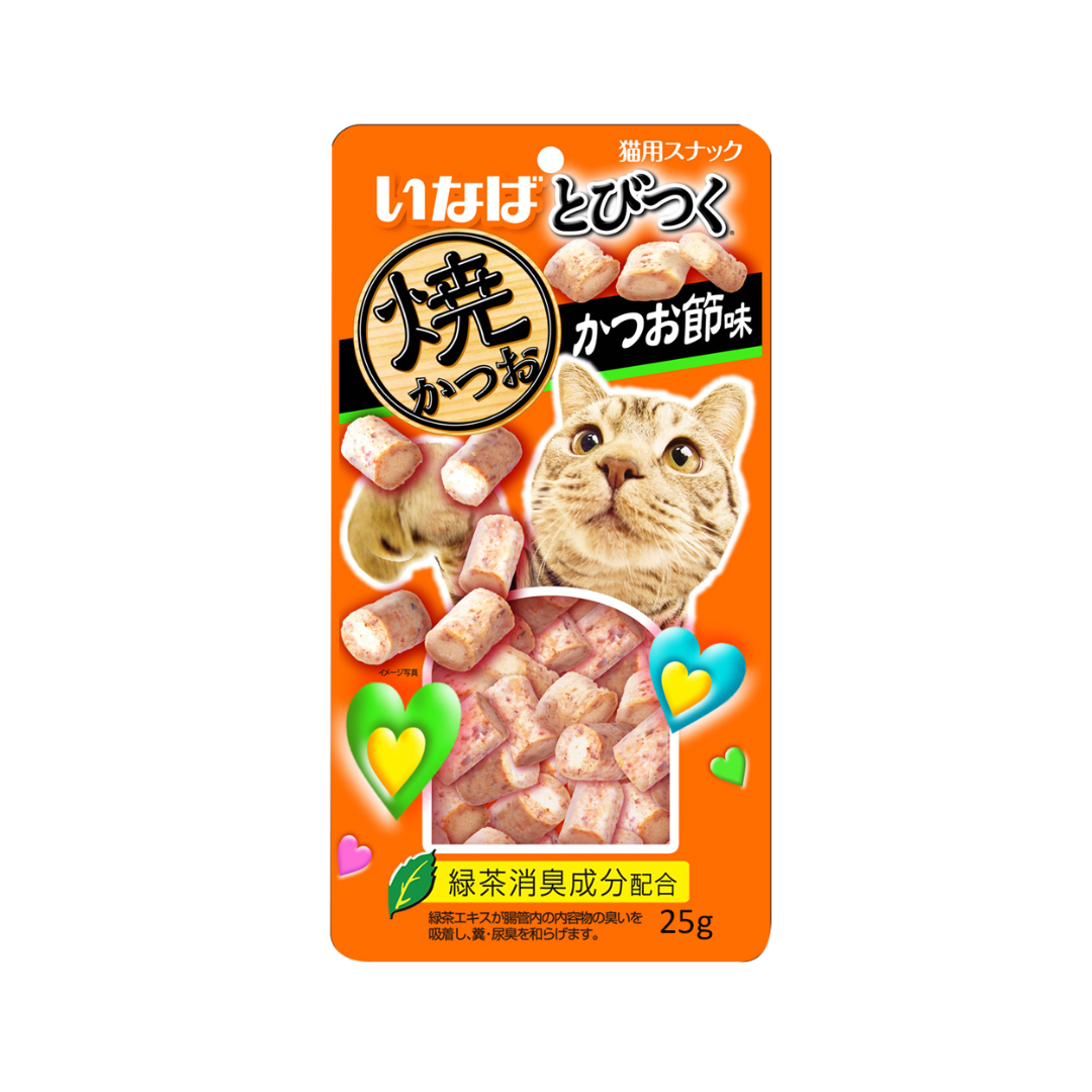 Ciao Soft Bits Tuna & Chicken Fillet Dried Bonito Flavor 25g-Ciao-Catsmart-express