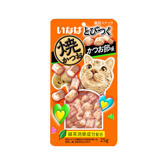 Ciao Soft Bits Tuna & Chicken Fillet Dried Bonito Flavor 25g (3 Packs)-Ciao-Catsmart-express