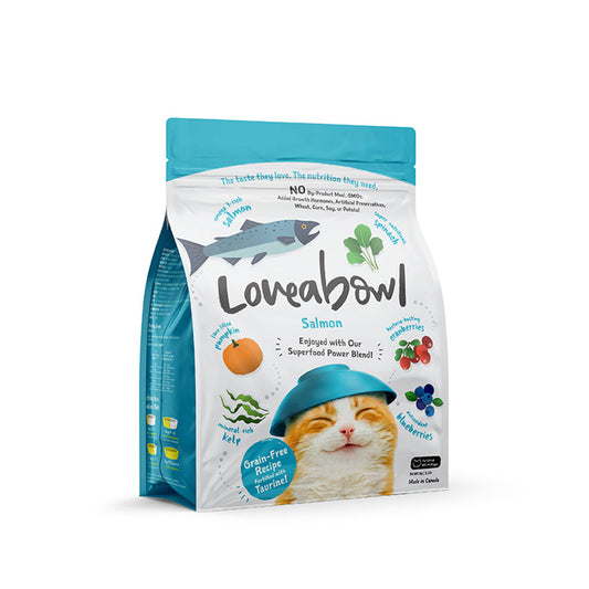Loveabowl Grain-Free Salmon 1kg-Loveabowl-Catsmart-express