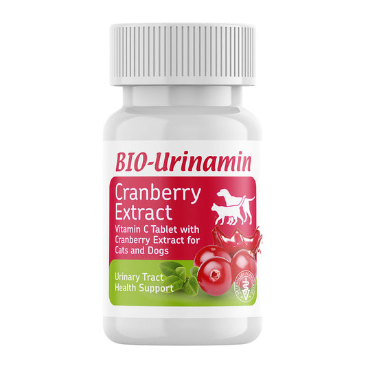 Bio PetActive Bio-Urinamin Vitamin C Tablet with Cranberry Extract for Cats 12g (40 Tabs)-Bio PetActive-Catsmart-express