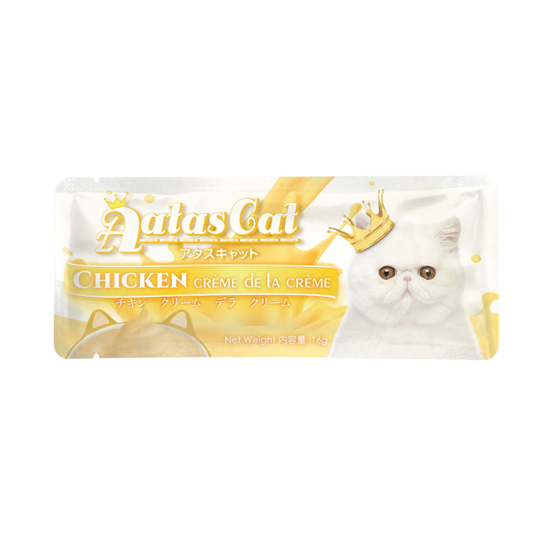 Aatas Cat Chicken Creme De La Creme 10 Packs-Aatas Cat-Catsmart-express