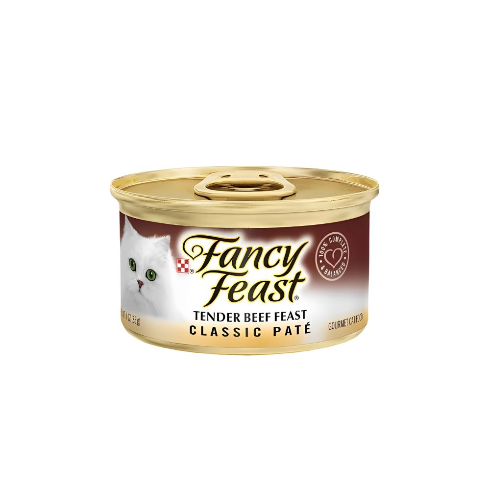 Fancy Feast Classic Pate Tender Beef Feast 85g-Fancy Feast-Catsmart-express