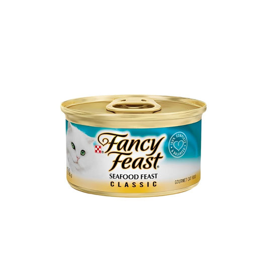 Fancy Feast Classic Seafood 85g Carton (24 Cans)-Fancy Feast-Catsmart-express